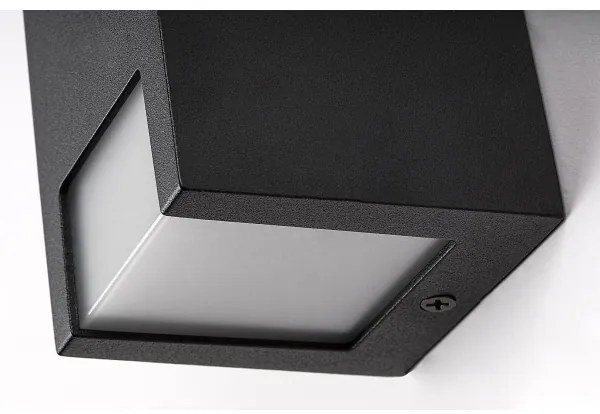 Rabalux 77055 - Applique da esterno CERNON 2xGU10/7W/230V IP44 nero