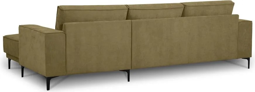 Divano angolare verde (con penisola a destra) Copenhagen – Scandic