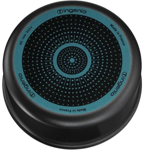 Tefal - Set di pentole 10 pz INGENIO EASY COOK &amp; CLEAN BLACK