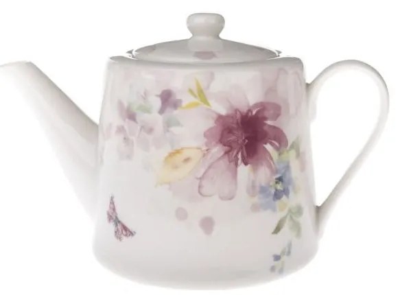 Teiera bianca in porcellana 900 ml – Dakls