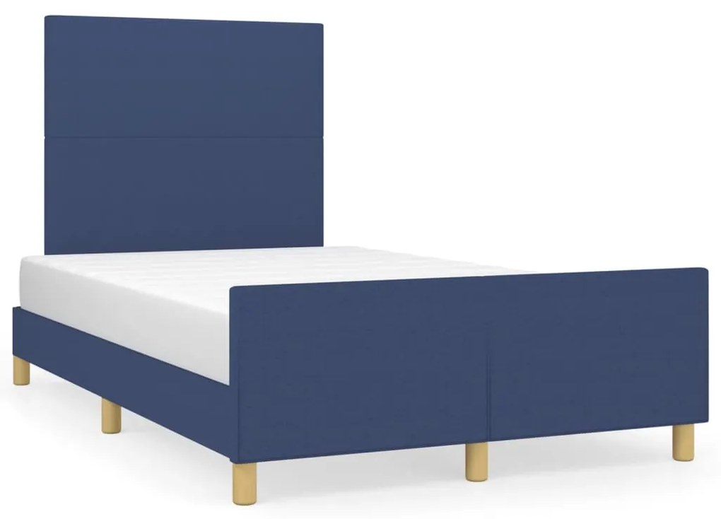 Giroletto Senza Materasso Blu 120x190 Cm İn Tessuto /