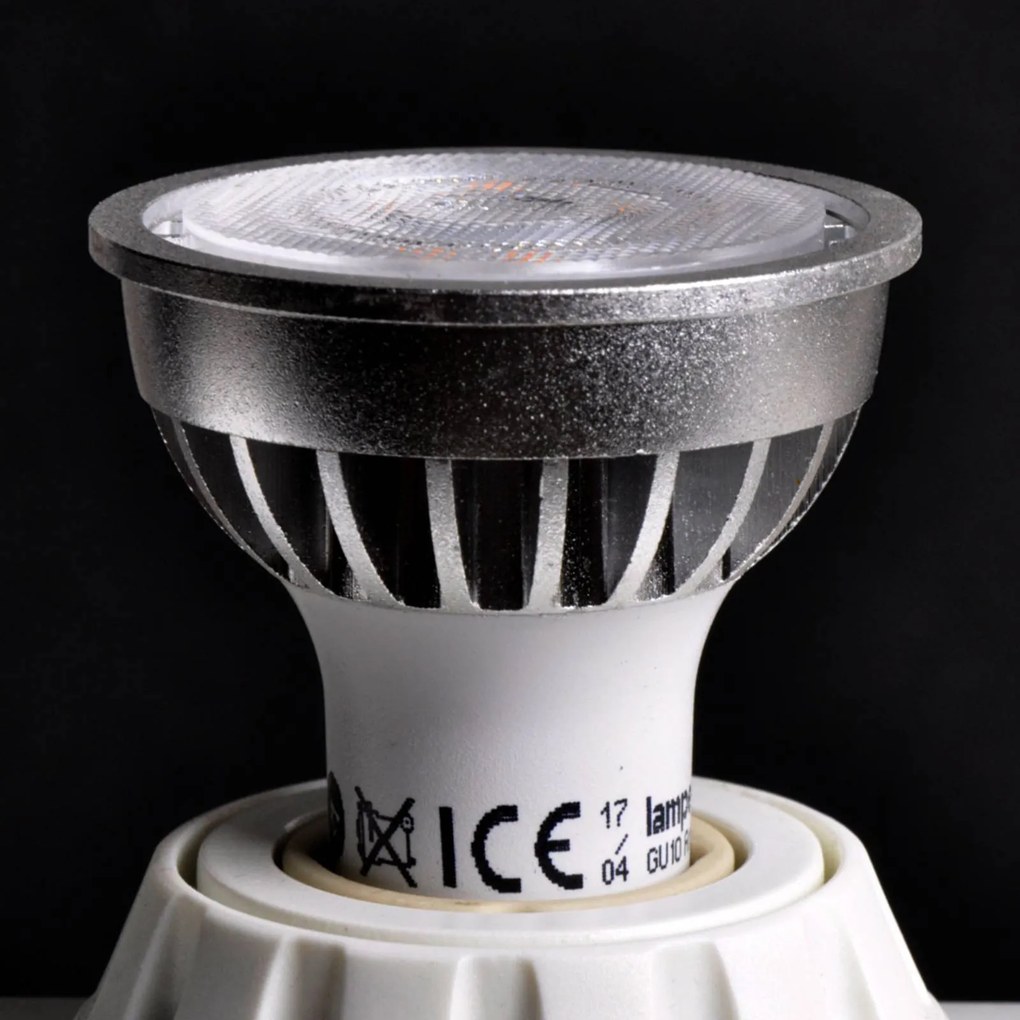 Lindby GU10 5W 830 LED riflettore 55° 3.000K