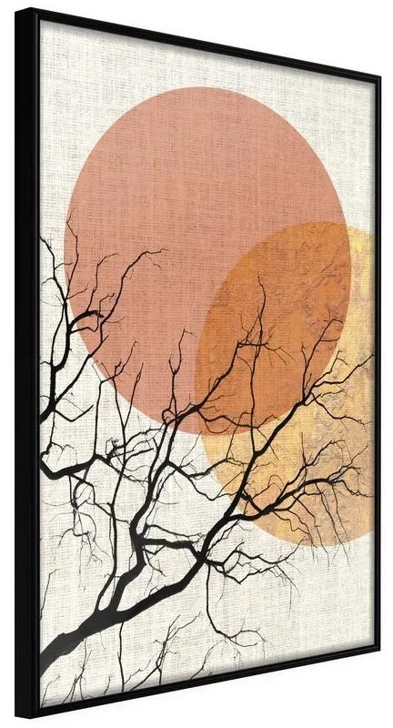 Poster  Gloomy Tree  Cornice Quadri Cornice nera, Larghezza x Altezza Home decor 20x30