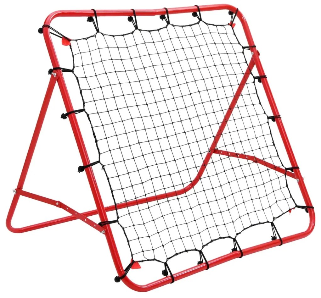Rete A Rimbalzo Da Calcio Regolabile 100 X 100 Cm /