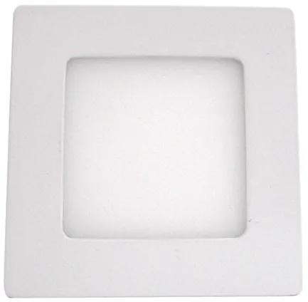 Plafoniera Faretto Led Da Soffitto Muro Parete Quadrata 6W Bianco Caldo 120x120mm