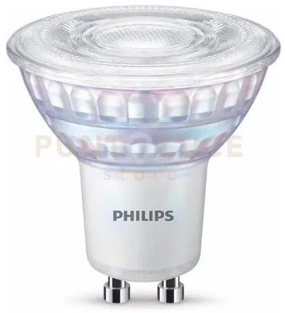 Led philips classic faretto vetro, 3000k