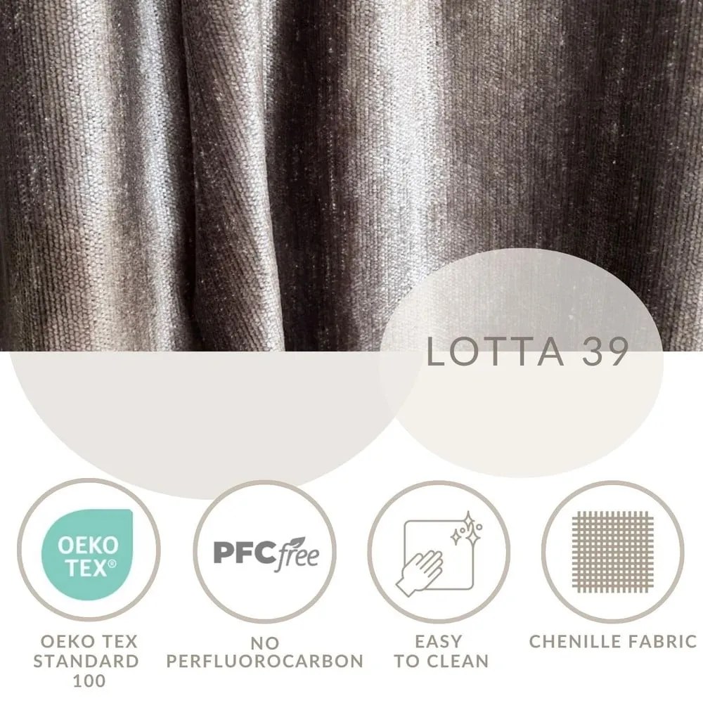 Letto matrimoniale imbottito marrone con spazio contenitivo e rete 180x200 cm Aruba L - Maison de Rêve