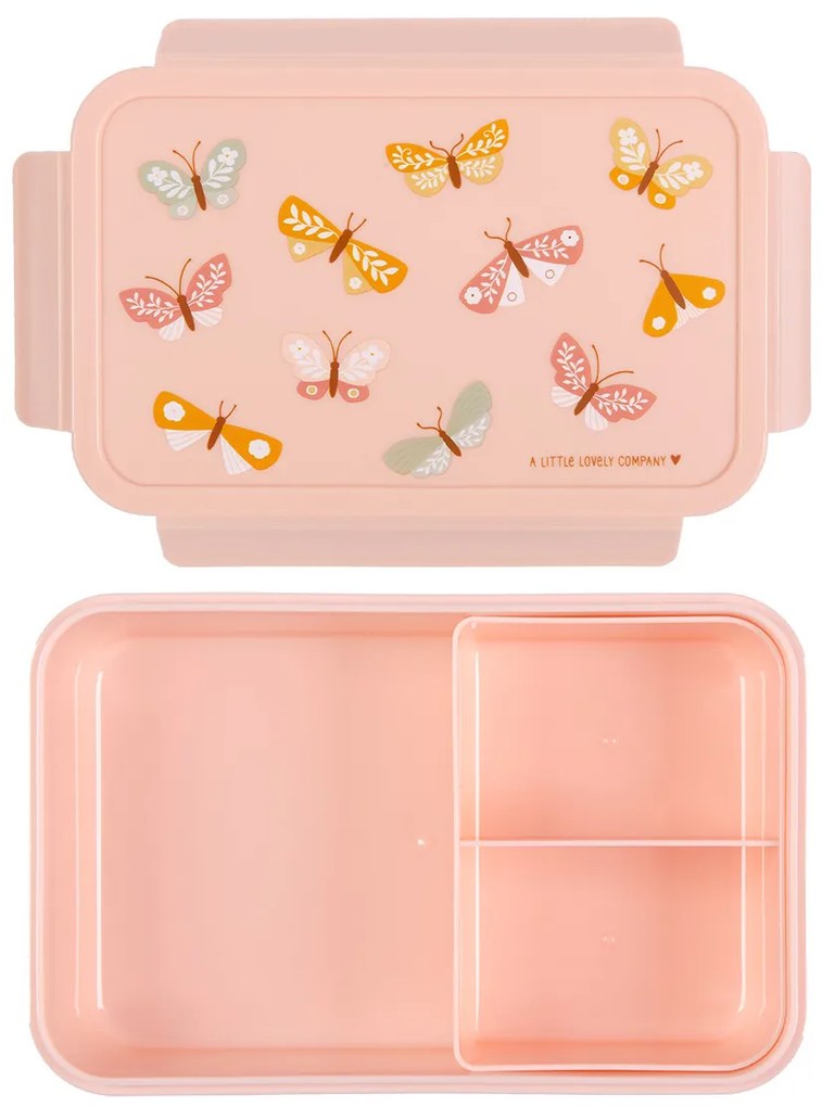 A Little Lovely Company - scatola merenda - farfalle