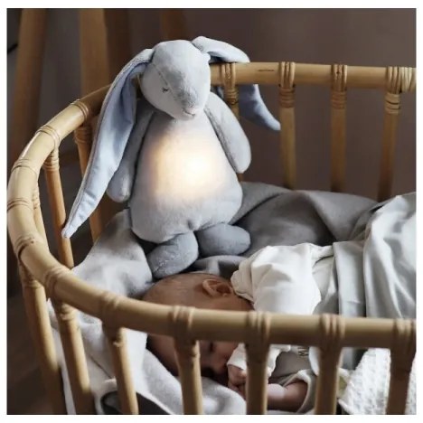 Moonie - Compagno di coccole con melodia e luce 2.0 coniglietto sky