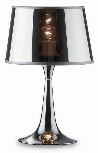 deal Lux - Lampada da tavolo LONDON 1xE27/60W/230V cromo lucido
