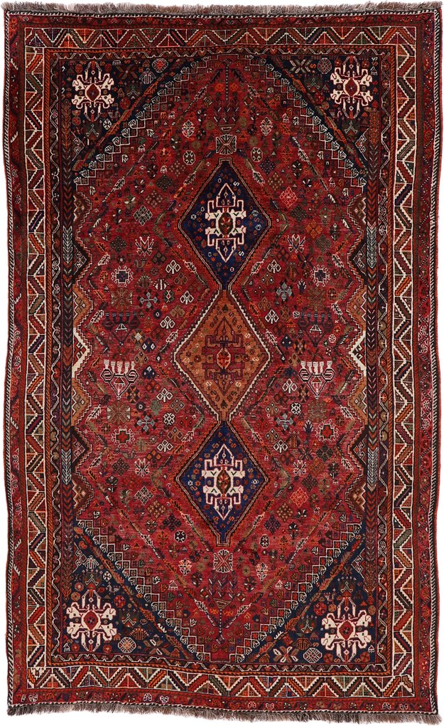 Gashghai Tappeto 280 x 170 (Iran) Annodato A Mano