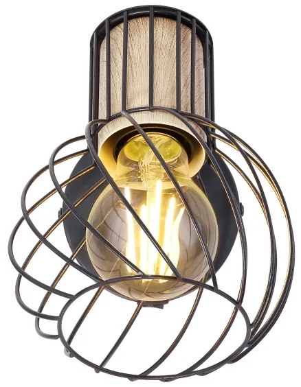 Globo 54012-1S - Faretto da muro LUISE 1xE27/40W/230V