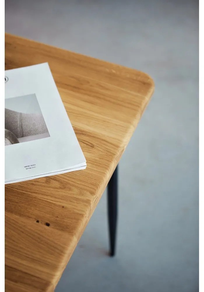 Tavolo da pranzo in rovere 200x90 cm Kula - The Beds