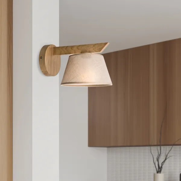 Brilagi - LED  Applique ANTHONY 1xE14/40W/230V quercia/beige