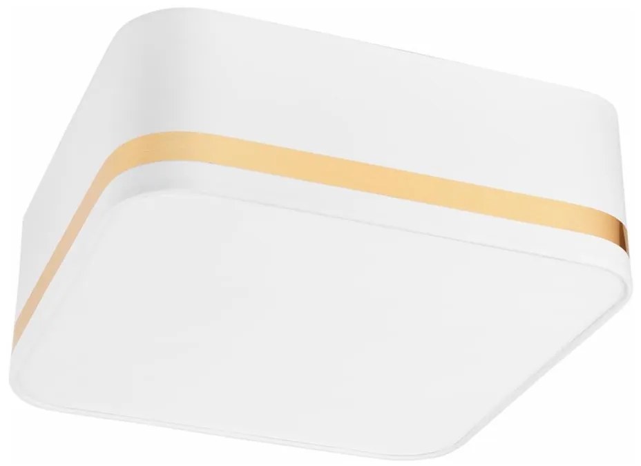 Plafoniera SIRJA SQUARE 2xE27/60W/230V 35x35 cm bianco