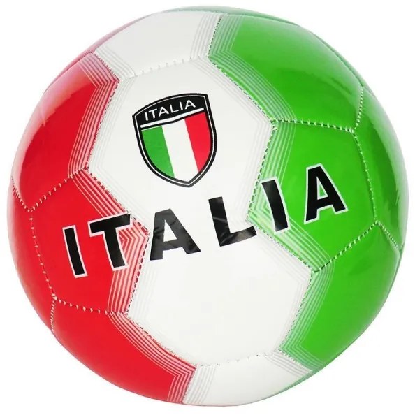 Trade Shop - Pallone Palla Da Calcio Football Italia Bandiera Italiana Misura 5 Ufficiale