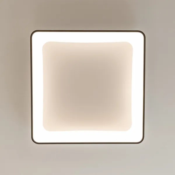 Brilagi - Plafoniera LED dimmerabile FALCON II LED/125W/230V 60x60 cm nera + telecomando