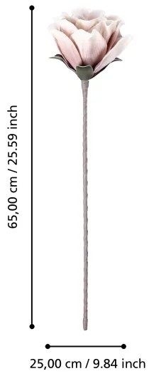 Eglo 428128 - Fiore artificiale MOLAVE 65 cm rosa