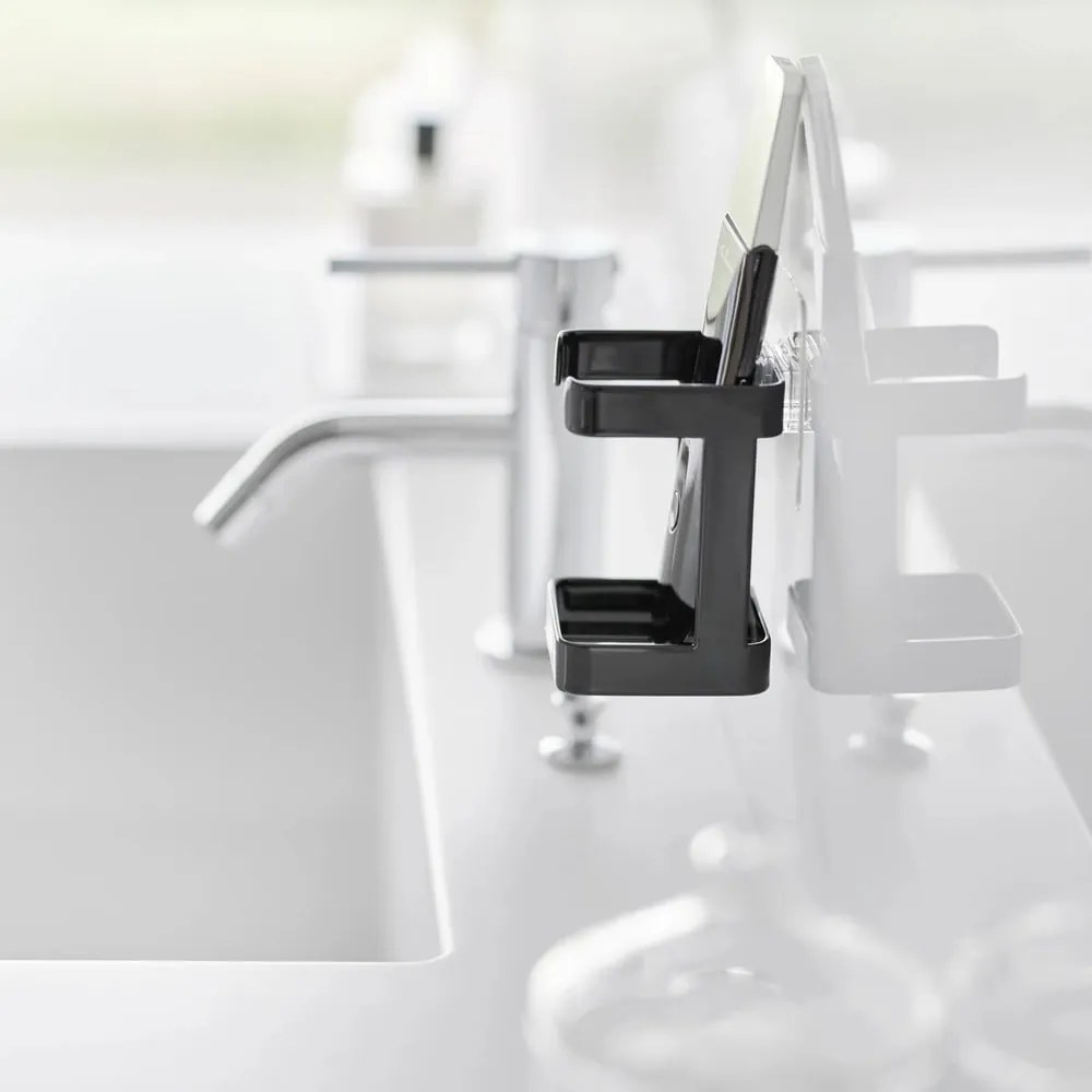 Supporto per apparecchiature per la cura della pelle in metallo nero Film Hook - YAMAZAKI