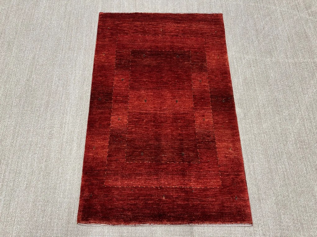 Loribaft Tappeto persiano 100x160 Rosso (Iran) Annodato A Mano