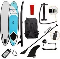 Stand Up Paddle Board Tavola da SUP Gonfiabile Tavola da Surf e Accessori Blu