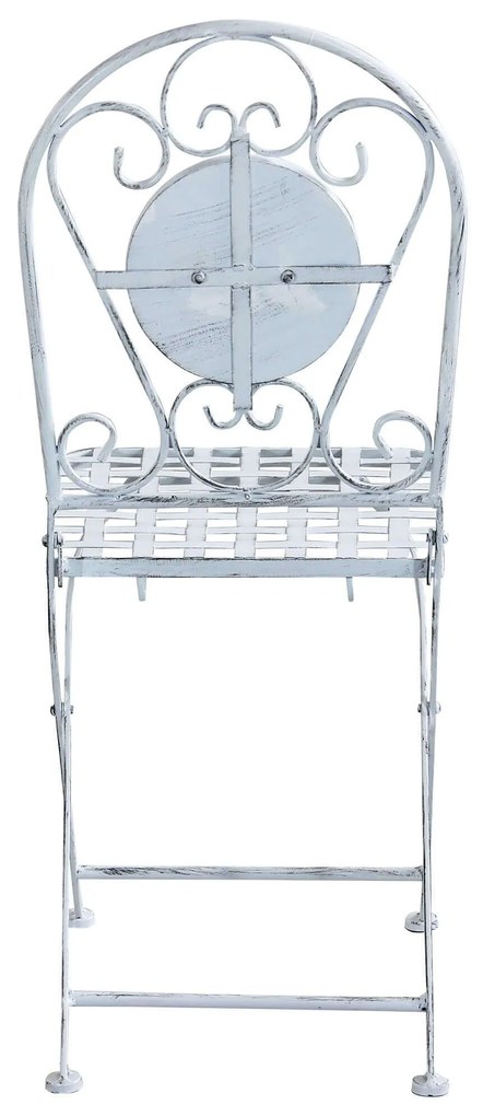 LOUIS - set tavolino e due sedie da giardino