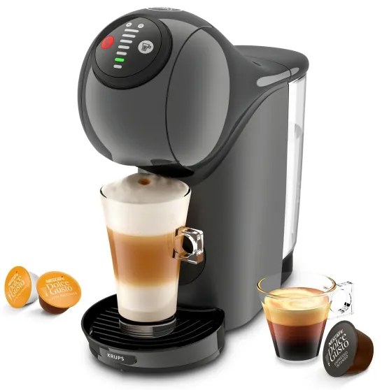 Krups - Macchina da caffè a capsule NESCAFÉ DOLCE GUSTO GENIO S 1500W antracite