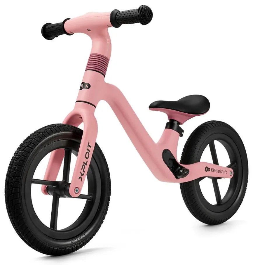 KINDERKRAFT - Bici a spinta XPLOIT Bubblegum rosa