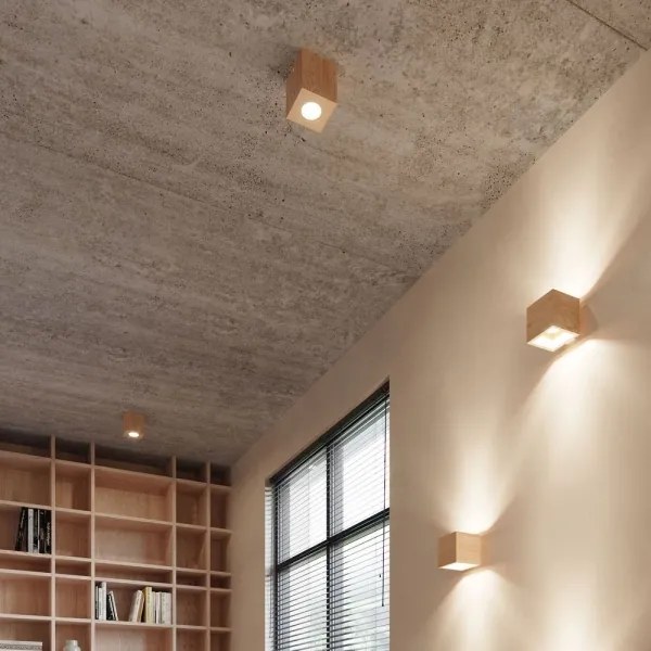 Sollux SL.0491 - Applique QUAD 1xG9/8W/230V legno