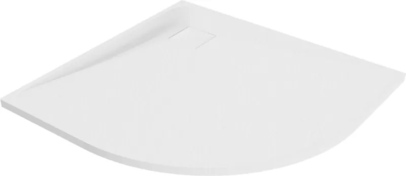 Mexen Bert piatto doccia semicircolare SMC 80 x 80 cm, bianco - 4KR108080