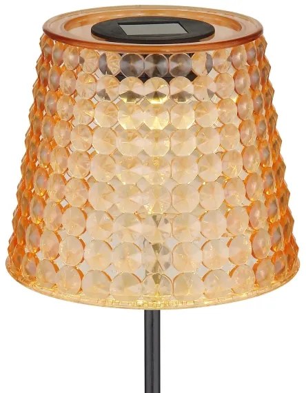 Globo 36635-2A - SET 2x Lampada LED solare SOLAR LED/0,06W/3V IP44 arancione