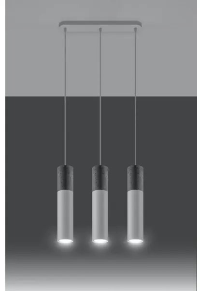 Lampadario a sospensione con filo BORGIO 3xGU10/40W/230V