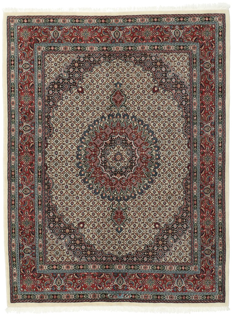 Moud Tappeto 150 x 200 (Iran) Annodato A Mano