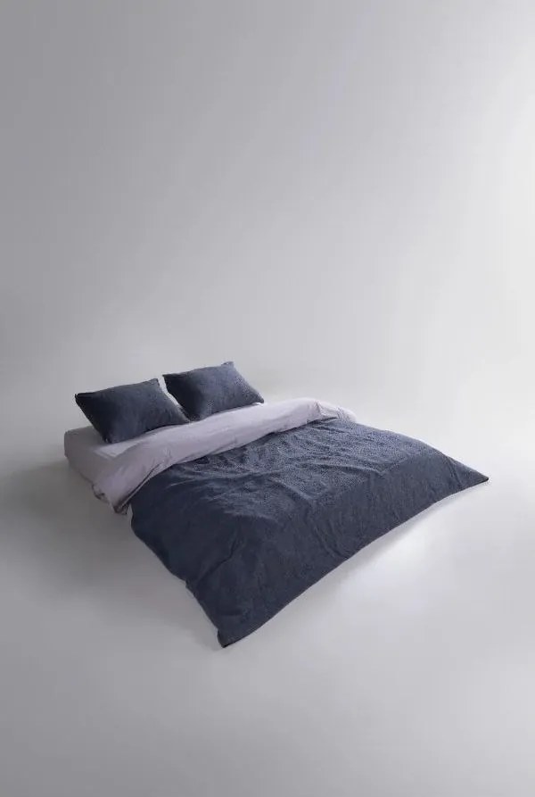 Set con copriletto e federa grigio scuro in jacquard 240x260 cm Jacquard – Mila Home Luxury