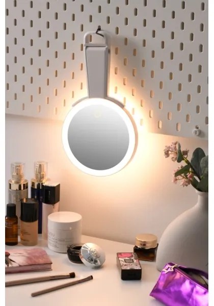 Immax 09103L - LED+CCT Specchio cosmetico dimmerabile SWEET LED/3W/5V bianco