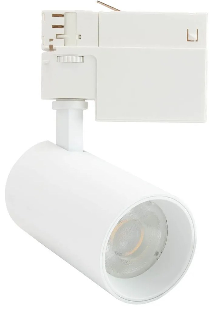 Faro LED 20W Trifase 60° 120lm/W CRI92 no Flickering - BRIDGELUX LED Colore Bianco Freddo 6.000K