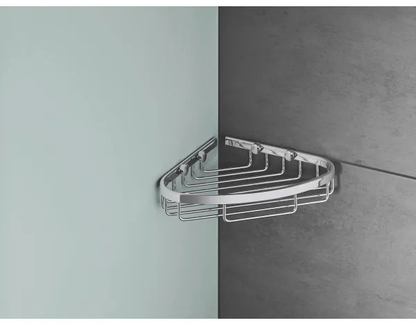 GROHE 41172000 - Mensola angolare QUICKFIX START COSMOPOLITAN 30,3 × 5,3 cm cromata