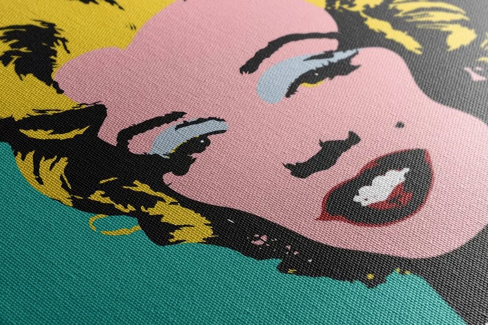Stampa su tela – Iconica Marilyn Monroe in design pop art