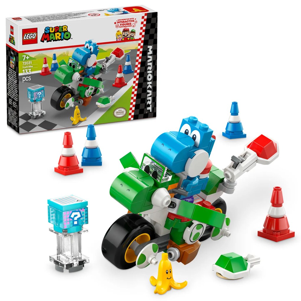 Mario Kart: Moto Yoshi Lego SuperMario
