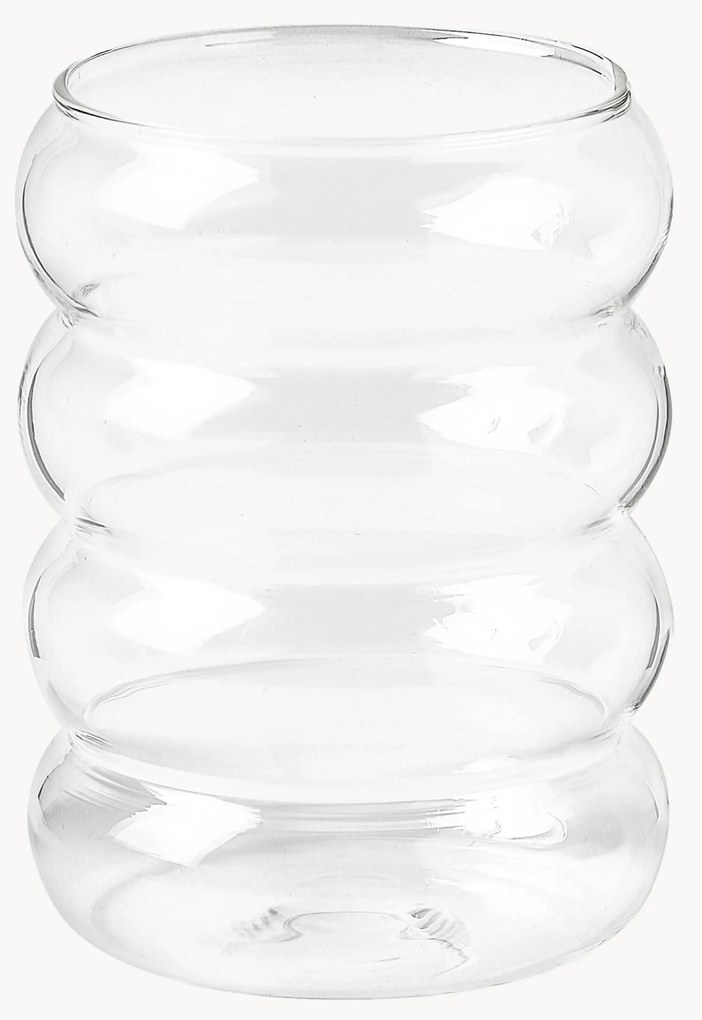 Bicchieri in vetro soffiato Bubbly 4 pz