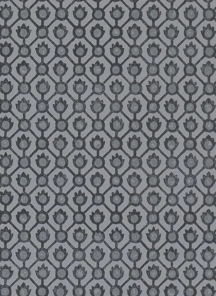 Designers Guild Carta da parati Jaal - Graphite