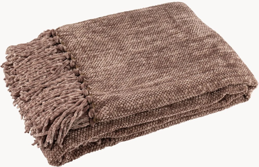 Coperta con bordi sfrangiati Felax