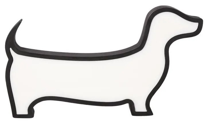 Lampada da scrivania per bambini DOG LED/12W/230V nera