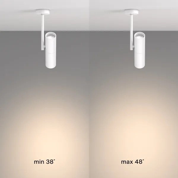 Maytoni C020CL-01W - Faretto ELTI 1xGU10/50W/230V bianco