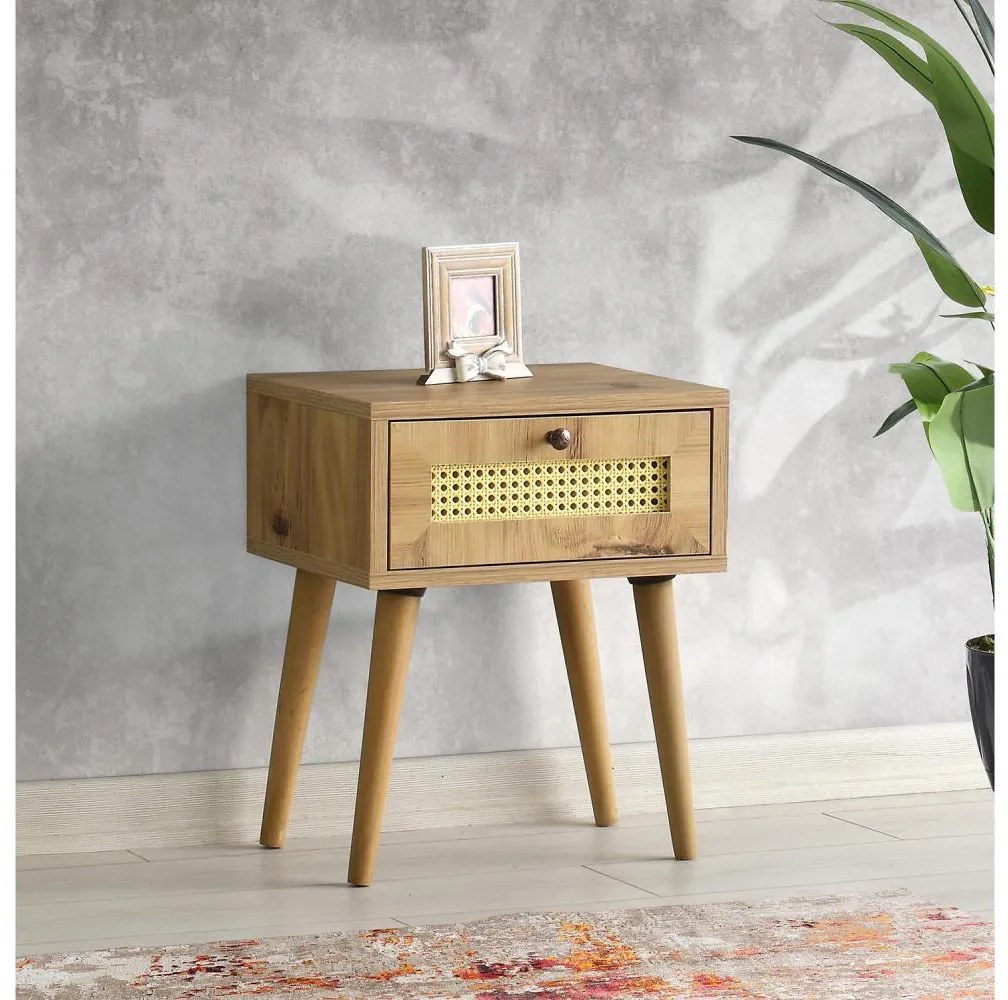 Comodino EUROMOS 50x40 cm marrone