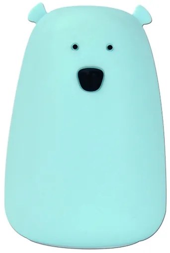 LED RGB Lampada touch per bambini BEAR LED/0,8W/5V blu