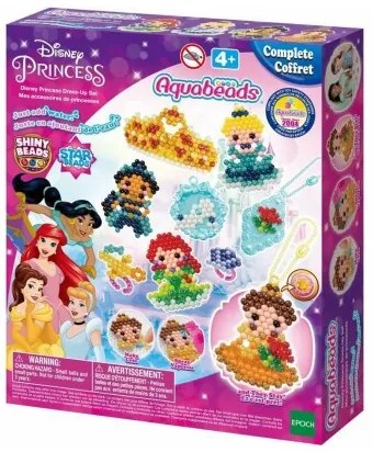 Gioco Fai-da-te Aquabeads My Disney princesses accessories