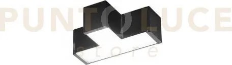 Connettore a t led nero 10w 1420lm cct 3000k / 4000k per barra led ...