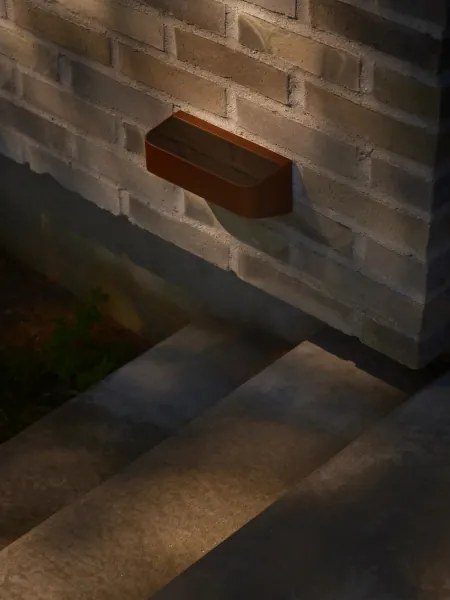 Nordlux - Lampada solare LED con sensore MARCELLIO LED/5W/5V IP54 marrone