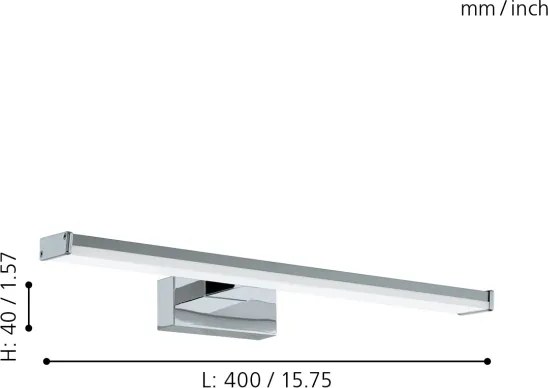 Eglo 96064 - Lampada LED da bagno PANDELLA LED/7,4W/230V IP44